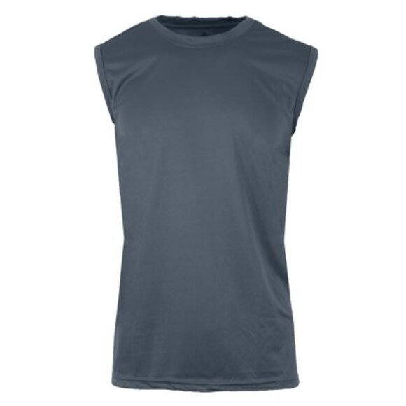 Galaxy By Harvic Mens Performance Moisture Wicking Active Short Sleeve & Muscle - Picture 1 of 1